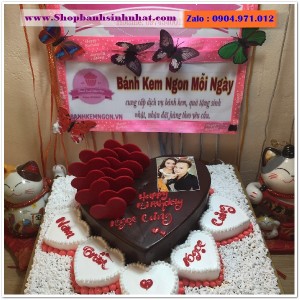 Bánh Sinh Nhật In Hình Ảnh - H543